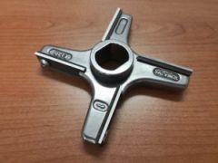 Lame - Coltello tritacarne Unger modello D/114 double cut inox