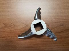 Lame - Coltello tritacarne Enterprise modello 32 wave cut 3 arms