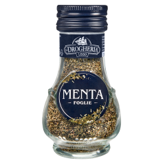 Drogheria - Menta foglie vasetto vetro gr 13 pz.6 (linea queen)