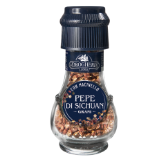 Drogheria - Pepe Sichuan intero vasetto con macinello gr 15 confezione da 6 pezzi