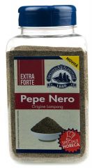 Drogheria - Pepe nero forte macinato pet 360 grammi confezione da 6 pezzi (linea queen)