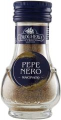 Drogheria - Pepe nero dolce macinato vasetto vetro 35 grammi 6 pezzi (linea queen)