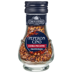 Drogheria - Peperoncino frantumato forte vasetto con macinello 25 grammi confezione da pz 6