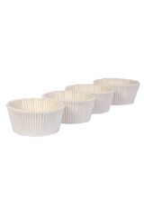 Alimenta - Pirottino bianco - diametro 7 da forno pz.100