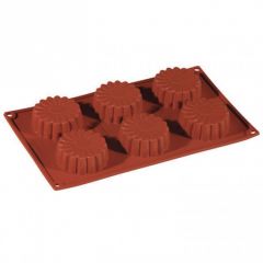 Alimenta - Stampo silicone mini margherita 6 impronte