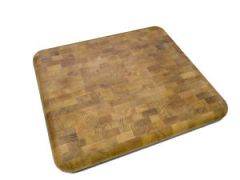 Euroceppi - Tagliere cubetti legno Robinia 70x40x8 con listello