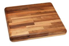 Euroceppi - Tagliere extraquality finitura ad olio bordi stondati 56x56x6