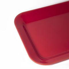 Europlex - Vassoio alimentare 35x30x3 rosso