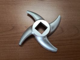 COLTELLO TRITACARNE MOD. 32 INOX SALDOBRASATO TIPO HOBART DUE TAGLI - Foto 2