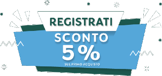 Sconto registrazione 5%