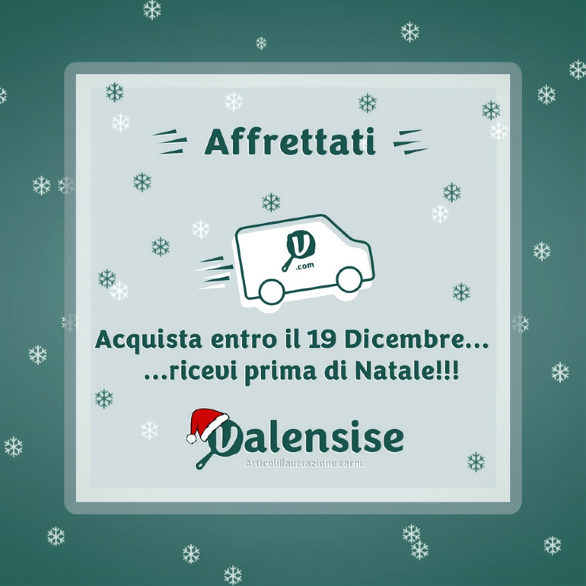 Acquista entro il 19 Dicembre 2025 e ricevi a Natale